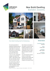 New Build Dwelling in Coventry