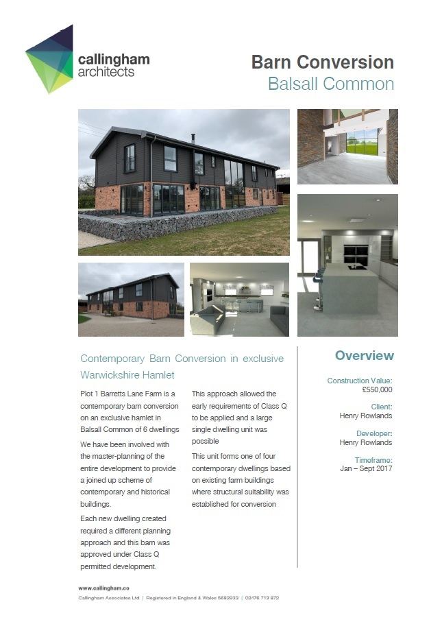 Barn Conversion in Balsall common