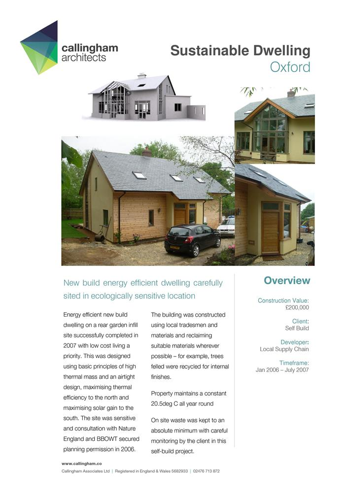 Eco House, Oxford